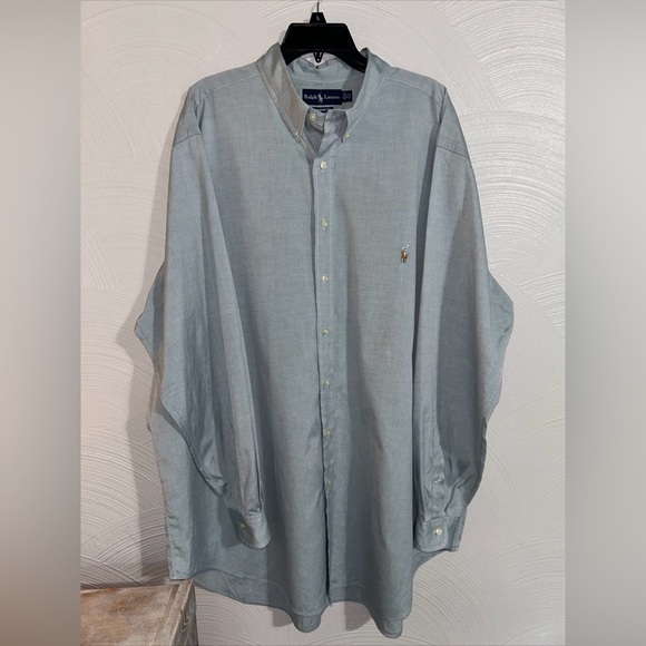 Ralph Lauren Men’s 18 1/2 36/37 Tall Button Down Long Sleeve - Picture 1 of 7